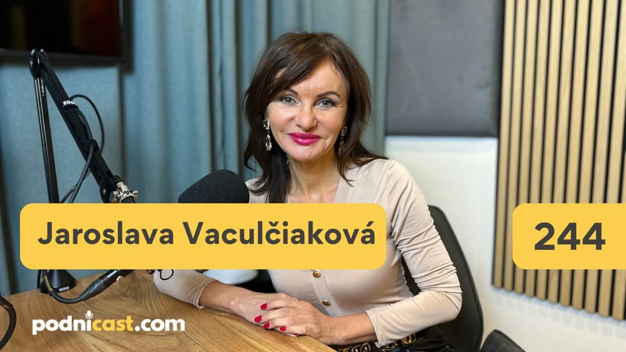 Jarka Vaculčiaková v podcaste Podnicast